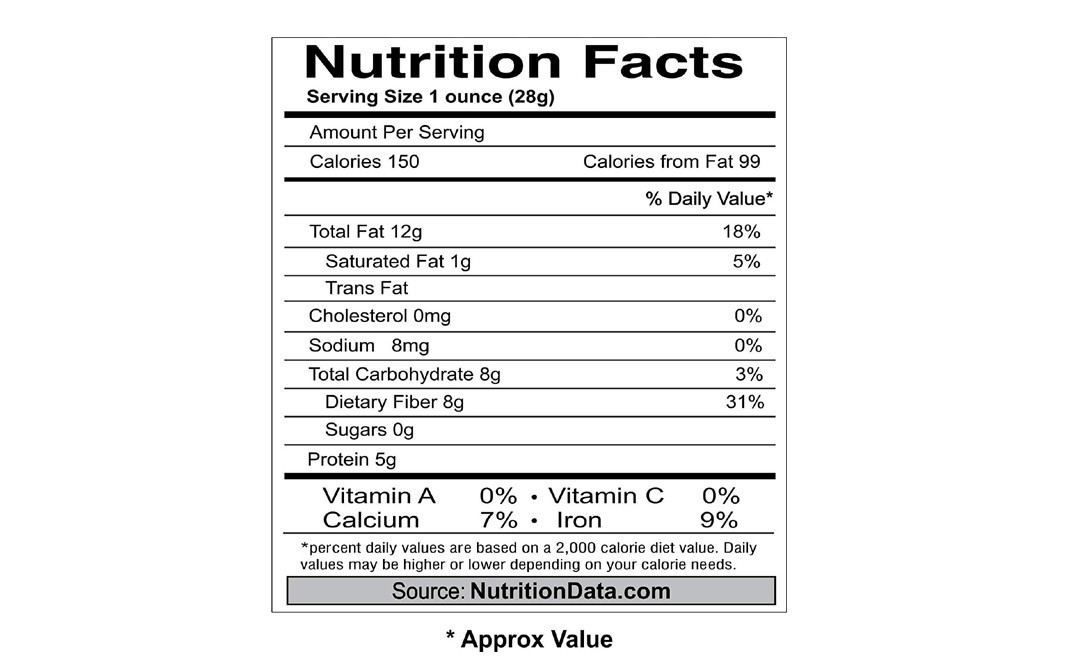 Nutraj Flax Seeds    Pack  200 grams